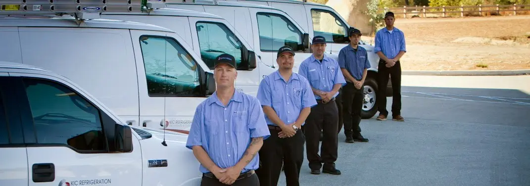 KIC Refrigeration crew ready for Mini Split Repair jobs across Nuevo